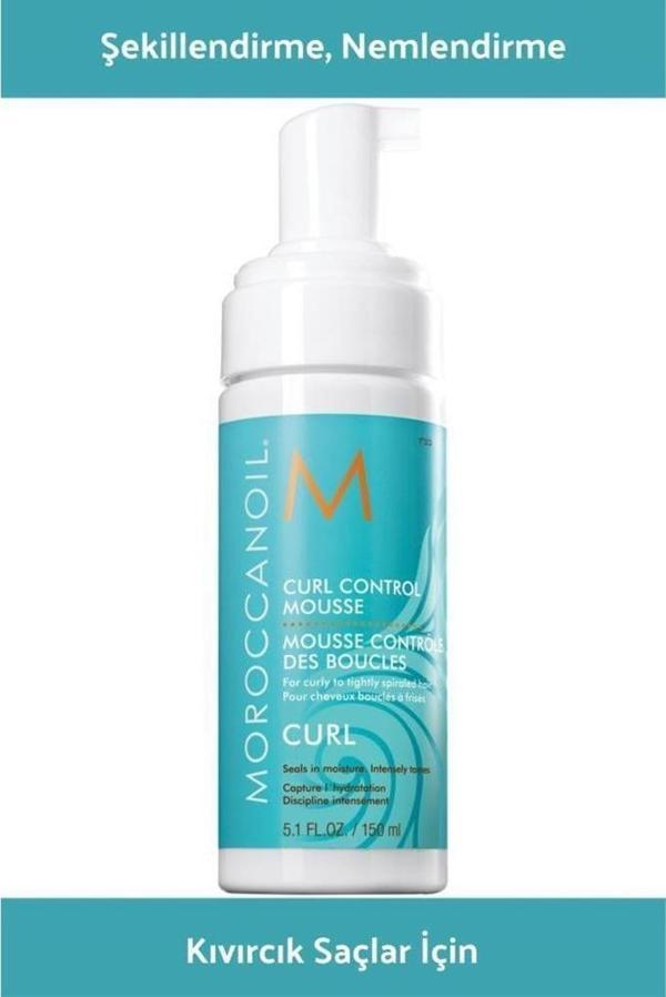 Moroccanoil Curl Control Mousse Bukle Kontrol Köpüğü 150ML - Image 1