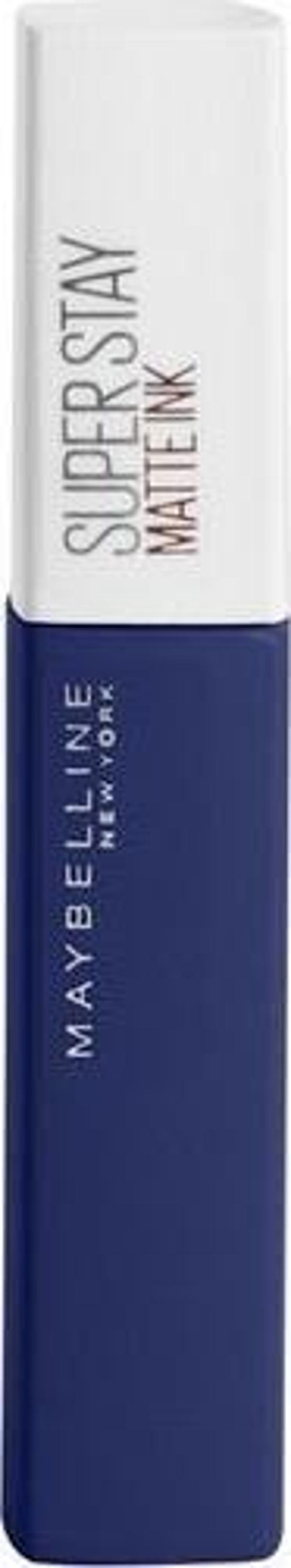 Maybelline New York Super Stay Matte Ink Likit Mat Ruj - 105 Explorer - Lacivert - Image 1