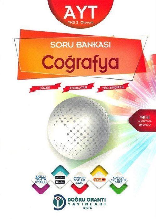 AYT Coğrafya Soru Bankası (Yeni Müfredat) - Doğru Orantı Yayınları - Image 1