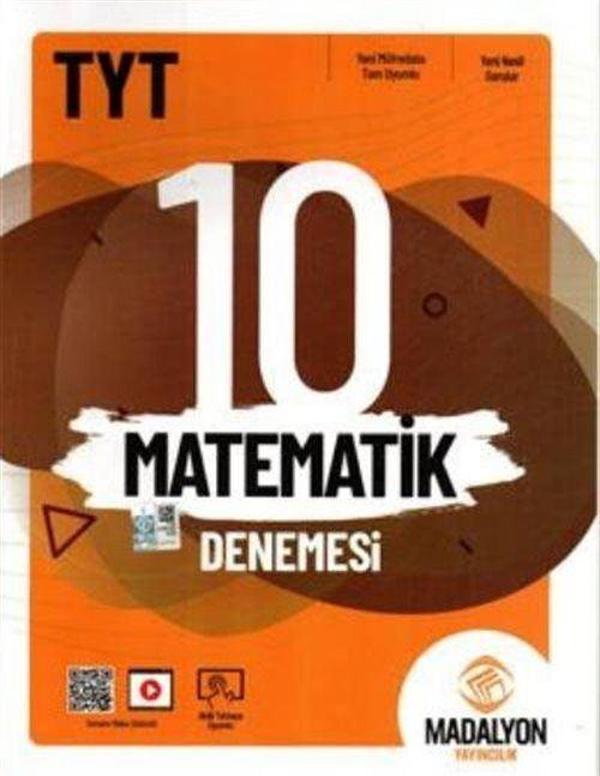 TYT Matematik 10 Deneme Sınavı - Madalyon Yayınları - Image 1