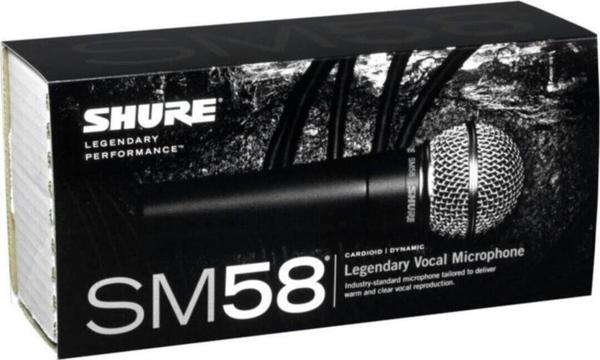 Shure Sm58-Lce El Tipi Solist Mikrofonu / Vokal Mikrofon - Image 1