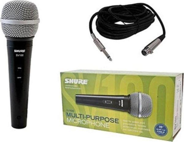 Shure Sv100 Profesyonel Kablolu Dinamik Mikrofon - Image 1