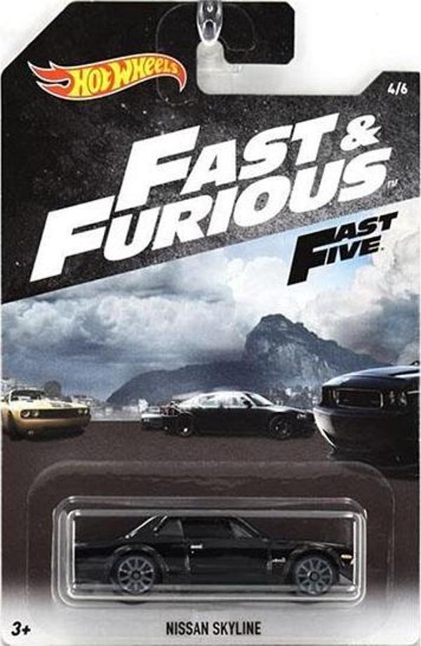 Hot Wheels Nissan Skyline Fast & Furious / Fast Five (1/64) 2017 Serisi - Image 1