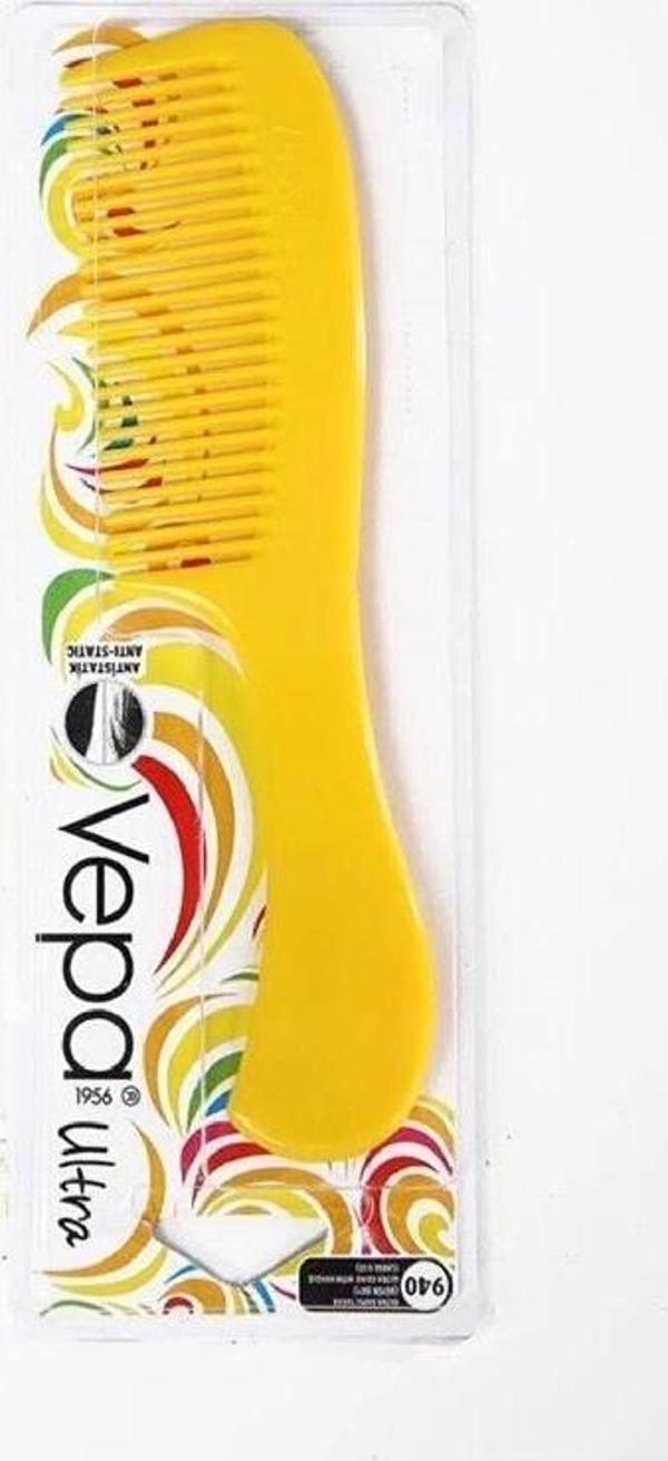 Vepa Ultra Saplı Tarak (Büyük Boy) - Sarı 940 - Image 1