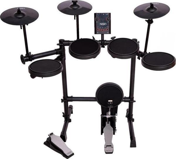 Neiro NDSS-220 Yeni Nesil Meşet Deri Desing Zincirli Kick Pedallı Dijital Bateri - Image 1