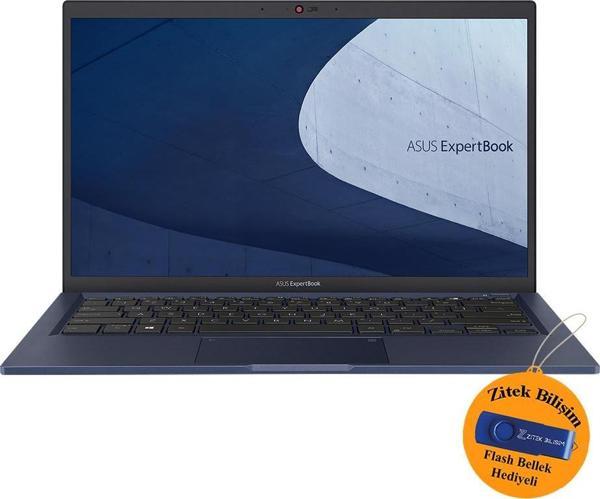 Asus Expertbook i5-1135G7 8 GB 512 GB SSD 15.6" Freedos BQ4167 Zi300 + Zitek 16 GB Flash Bellek - Image 1