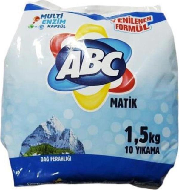Abc Dağ Esintisi Toz Çamaşır Deterjanı 1.5 kg - Image 1