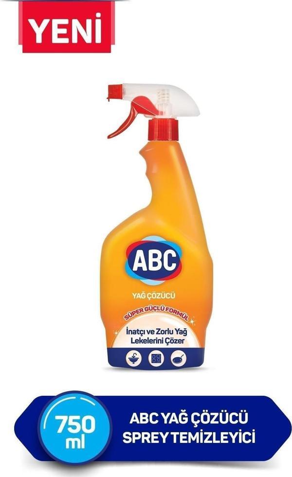 Abc SPREY YAĞ ÇÖZÜCÜ 750 ML - Image 1