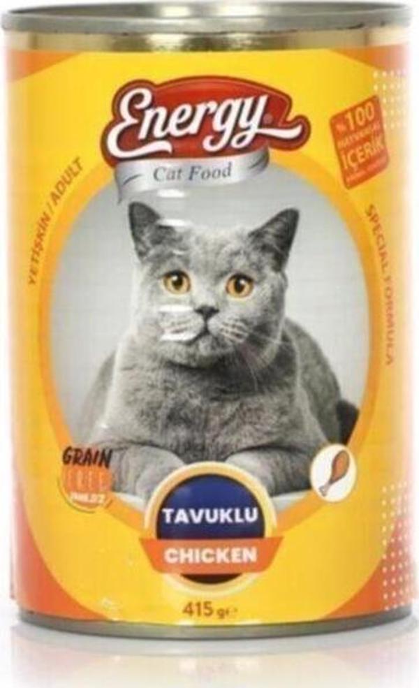 Energy Konserve Tavuklu Kedi Maması 415gr - Image 1