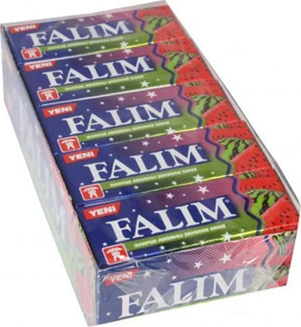 Falım 5 li Şekersiz Sakız Karpuz Aromalı 20li kutu - Image 1