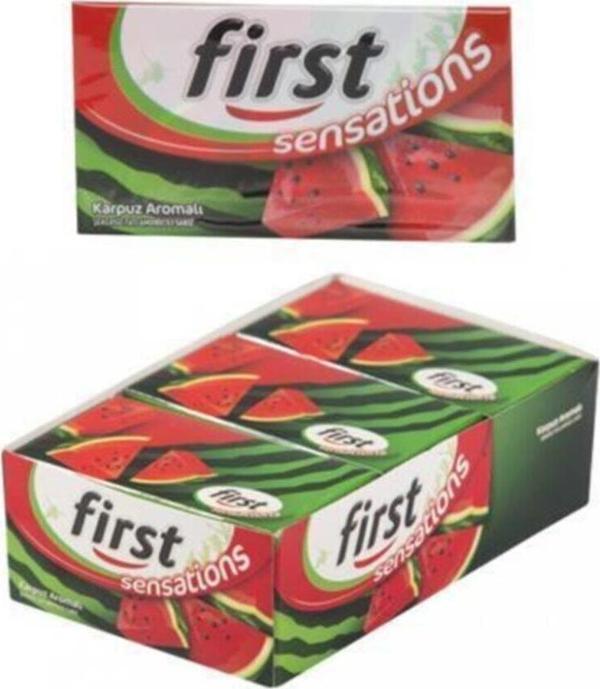 First Sensations Karpuz Sakız 27 gr (12 Adet) - Image 1