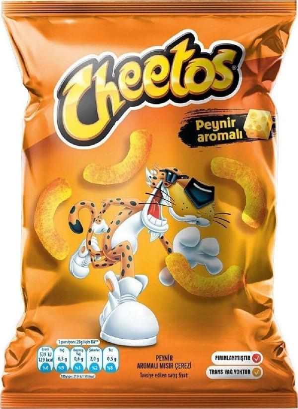 Cheetos Peynir Aromalı Mısır Çerezi Cips 56 gr - Image 1