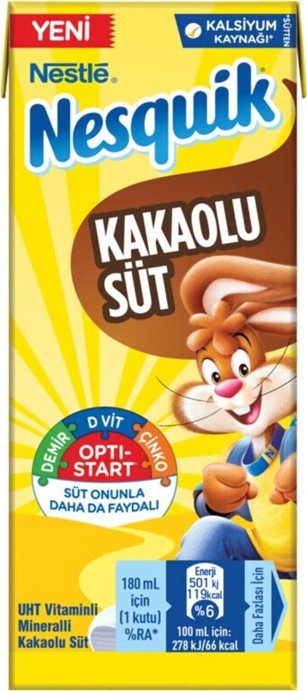 Nestle Nesquik Kakaolu Süt 180 ml - Image 1