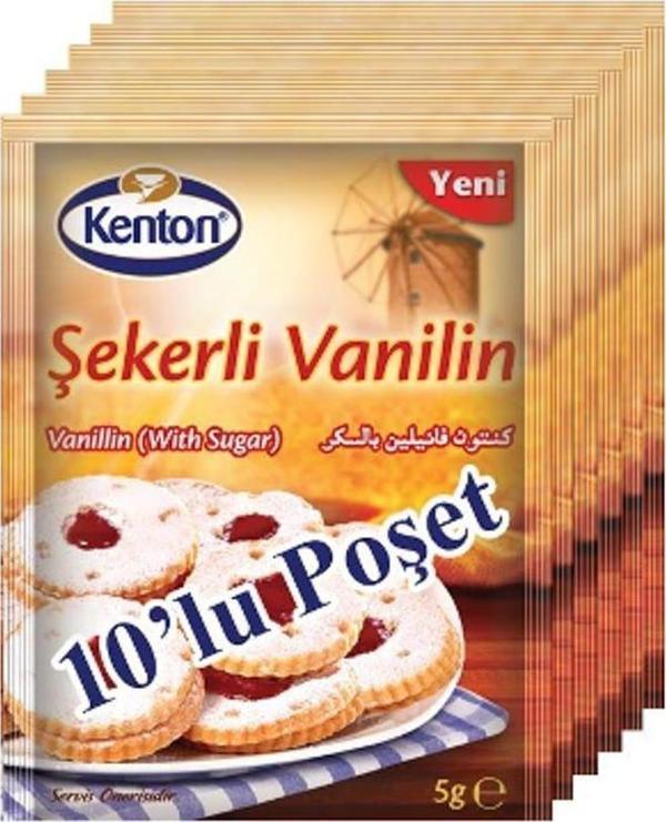 Kenton Hamur Şekerli Vanilin 10'lu - Image 1