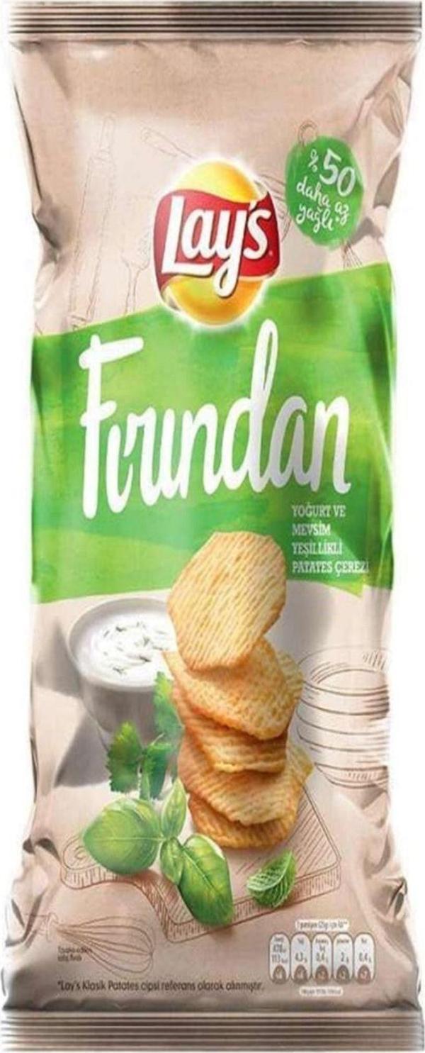Lay'S Yoğurt Mevsim Yeşillikleri Süper 104 gr - Image 1