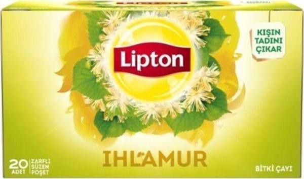 Lipton Ihlamur Bardak Poşet Bitki Çayı 32 gr - Image 1