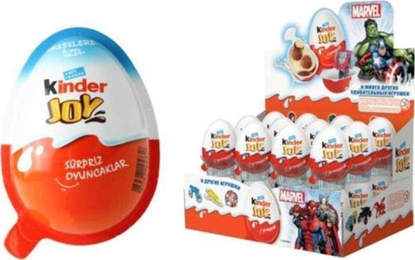 Kinder Joy Süpriz Yumurta Erkekler İçin 20 gr x 24 Adet - Image 1