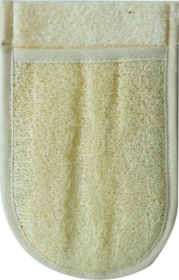 Nascita Doğal Kabak Lifli Banyo Duş Lifi Eldiveni Kese 15x25 Cm - Image 1