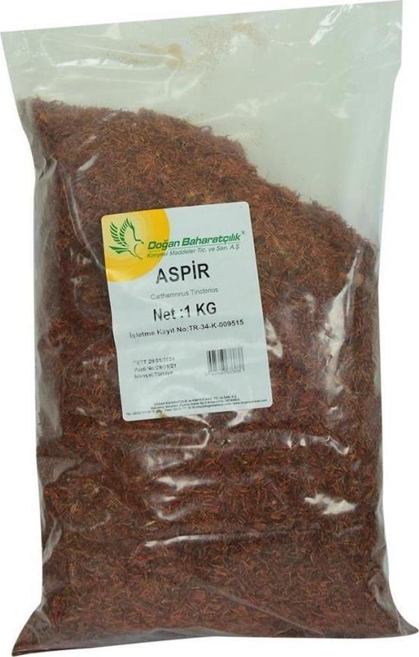 Doğan Aspir Otu Kır Safranı Haspir Saf Asfor Yalancı Safran 1 kg  - Image 1