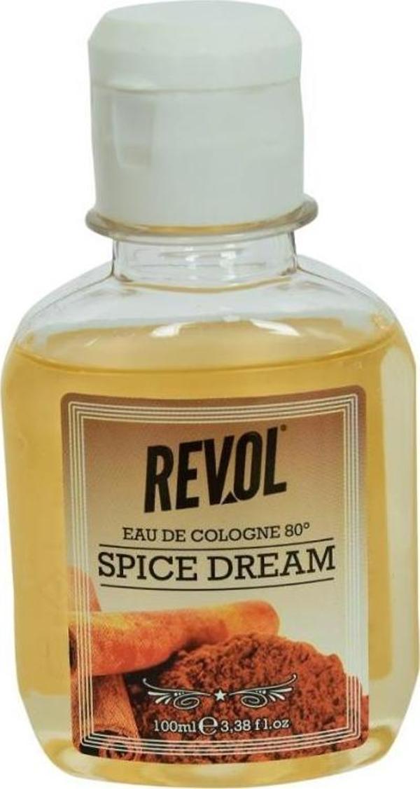 Revol Spice Dream EauDe Cologne Baharatlı Kolonya 80Derece 100ML - Image 1