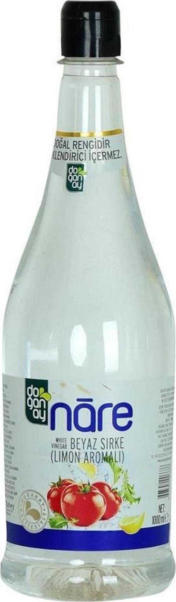 Doğanay Nare Beyaz Sirke Limon Aromalı 1000ML Saf Doğal Litrelik - Image 1