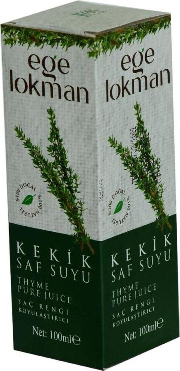 Ege Lokman Saç Rengi Koyulaştırıcı Kekik Saf Suyu Sprey 100ML - Image 1