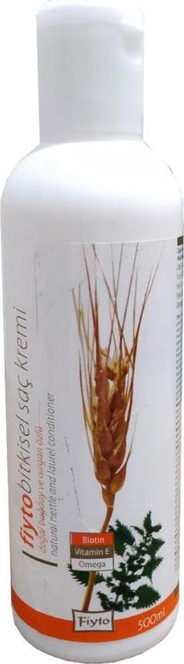Fiyto Buğday Isırgan Özlü Bitkisel Saç Kremi Biotin E Vit 500ML - Image 1