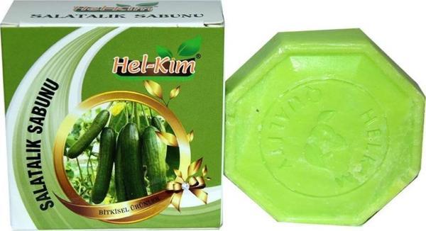 Hel-Kim Salatalık Bitkisel Sabunu 125 gr Saf Doğal Bitkisel Sabun - Image 1