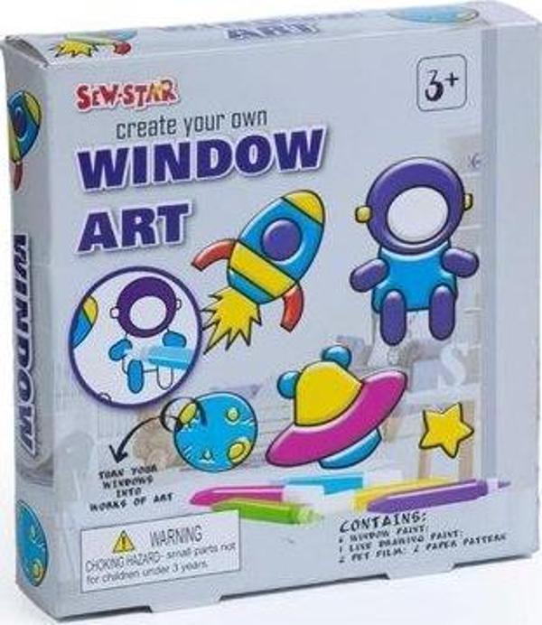 SEW STAR Window Art - Image 1