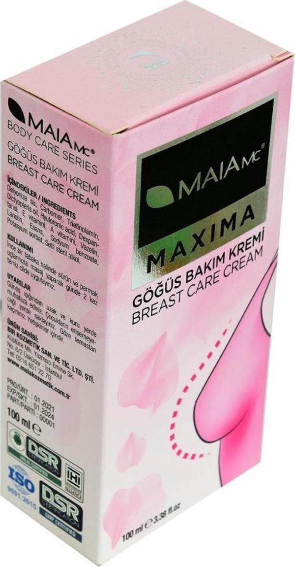 Maia MC Maxima Göğüs Bakım Kremi Saf Doğal Bitkisel Yağı 100ML - Image 1