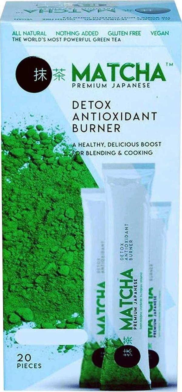 Matcha Premium Japanese Maça Çayı Orijinal Bandrollu 20Ad X 10GR - Image 1