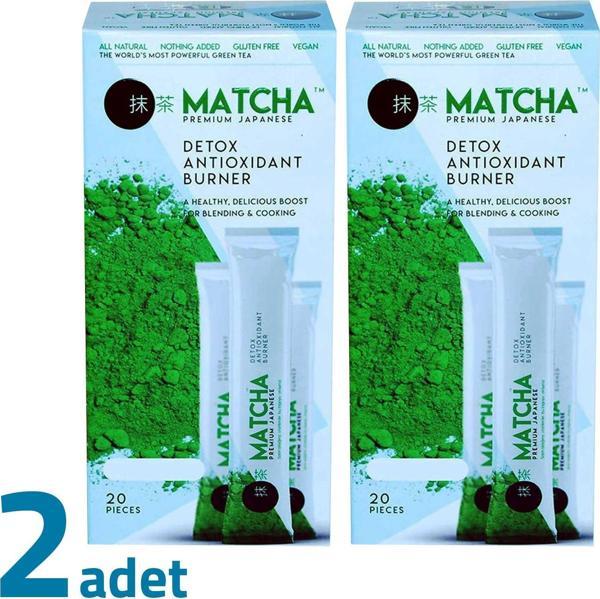 Matcha Premium Japanese Maça Çayı Orijinal Bandrollu 20Ad X 2Kutu - Image 1