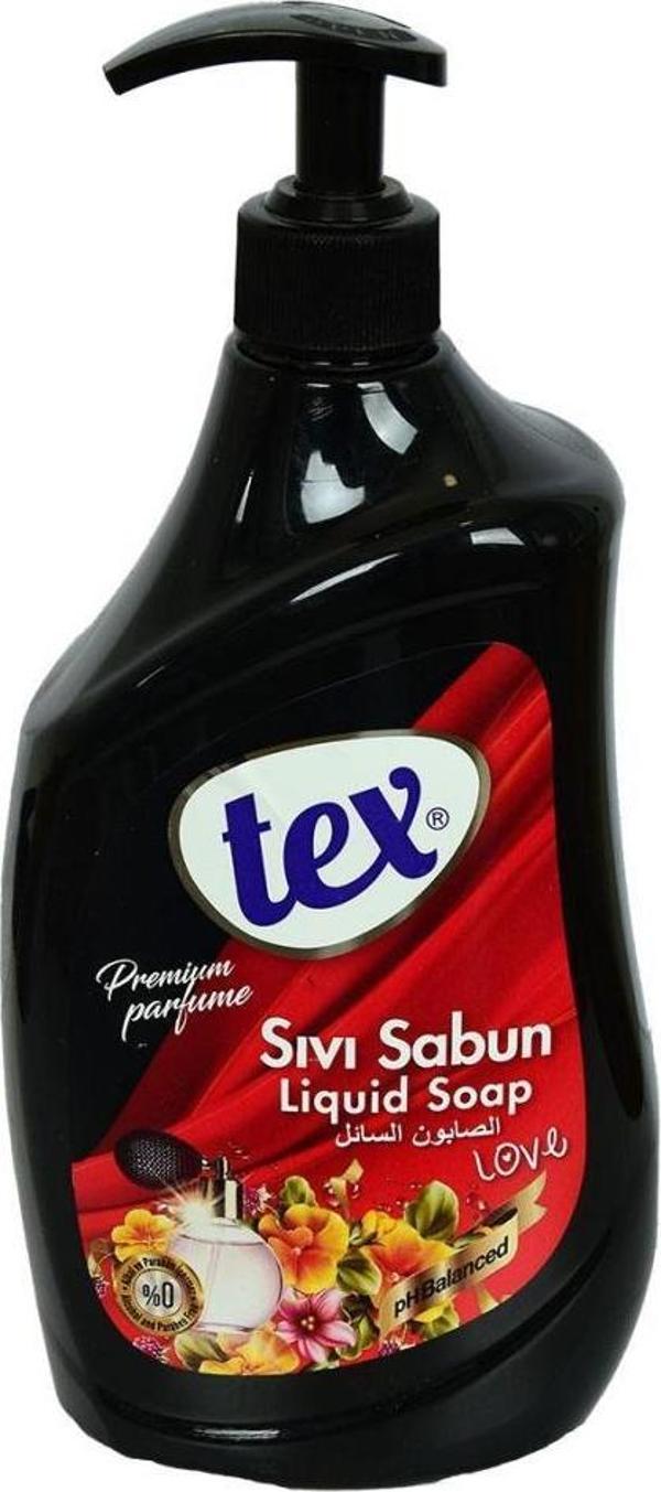 Tex Doğal Sıvı Sabun Love Premium Parfume Alkol Parabensiz 750ML - Image 1
