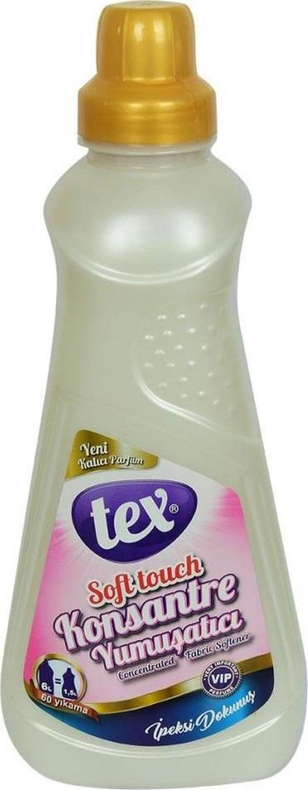Tex Soft Touch Konsantre Yumuşatıcı İpeksi Dokunuş 60 Yıkama 1.5L - Image 1