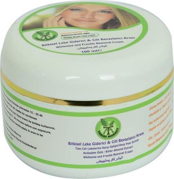 Tabiat Market Bitkisel Beyazlatıcı Gündüz Leke Kremi 100ML - Image 1