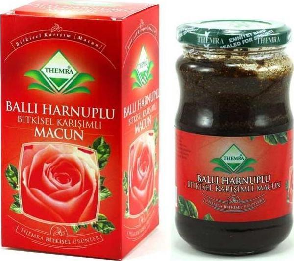 Themra Ballı Harnuplu Keçiboynuzu Bitkisel Karışım Macunu 420gr - Image 1