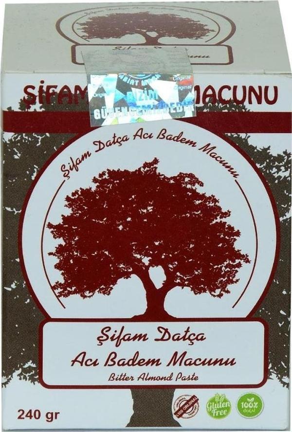 Tabiat Market Şifam Doğal Datça Acı Badem Macunu 240 Gr - Image 1