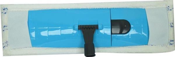 Zambak Mikrofiber Nemli Mop Paspası Plastik Aparatlı Karışık Renk 40 Cm - Image 1