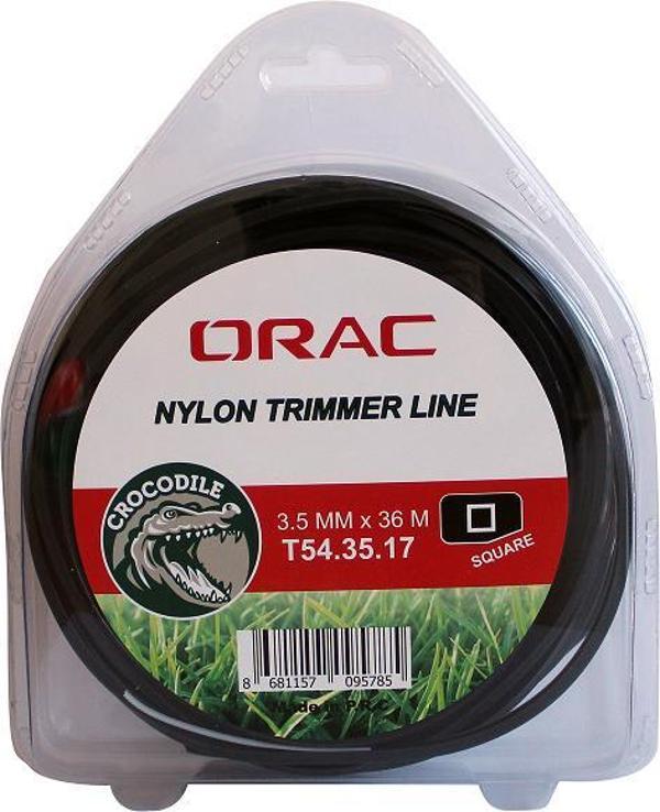 Orac 3.50 mm 36 mt.Kare Siyah Tırpan Misinası - Image 1