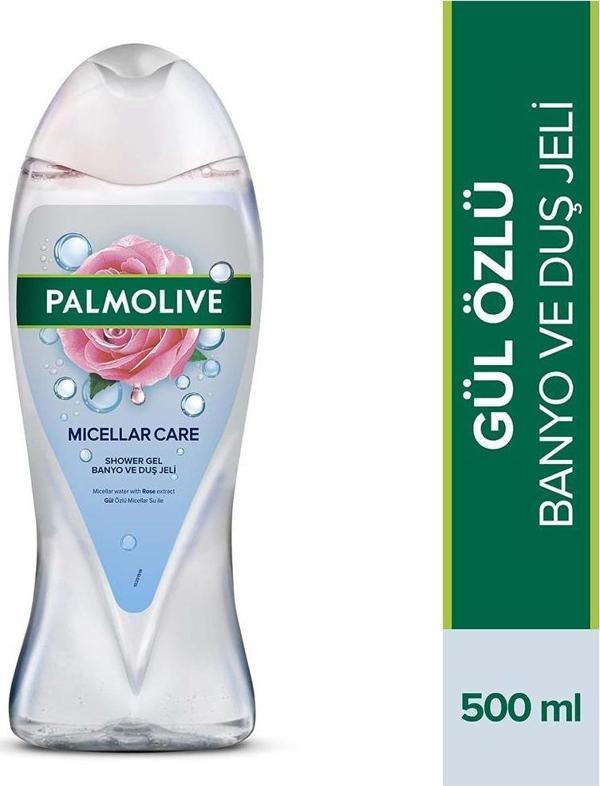 Palmolive Micellar Care Gül Özlü Banyo ve Duş Jeli 500ML - Image 1