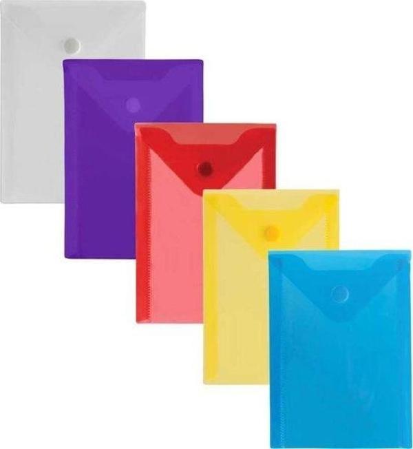 Noki Dosya A6 Çıtçıtlı Evrak Zarfı Karışık - Image 1