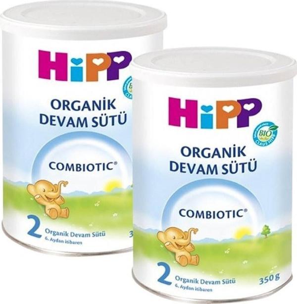 HiPP 2 Organik Combiotic Bebek Sütü 350 gr x 2 Adet - Image 1