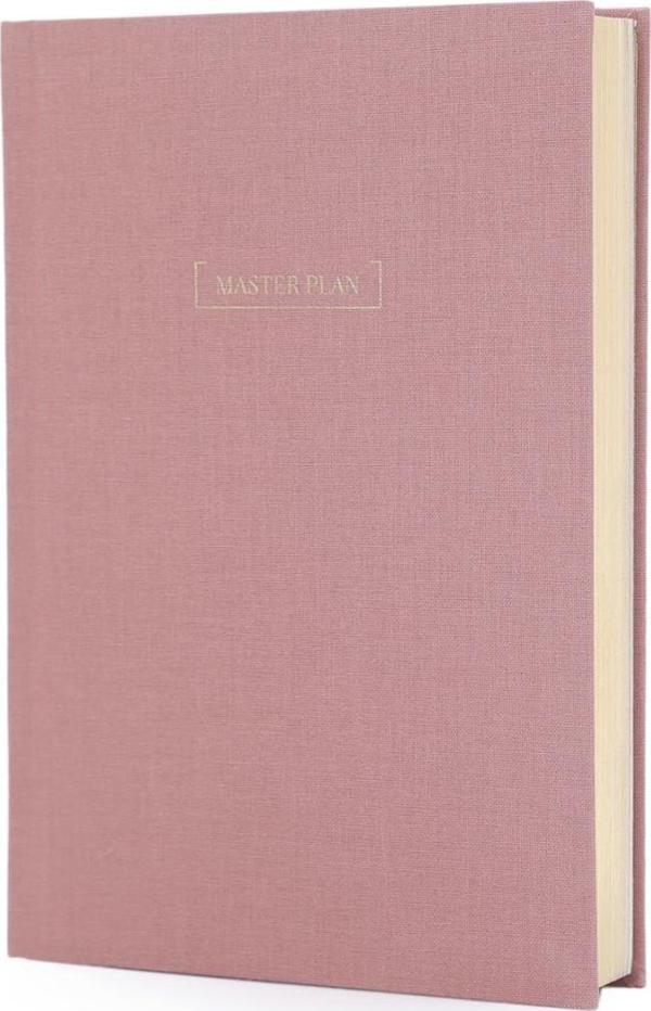 Lopapen Master Plan Gül Kurusu Tarihsiz Haftalık Planlayıcı 15 x 21 cm - Image 1