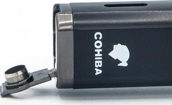 Cohiba 3 Torch Pürmüz Siyah Puro Çakmağı - Image 1
