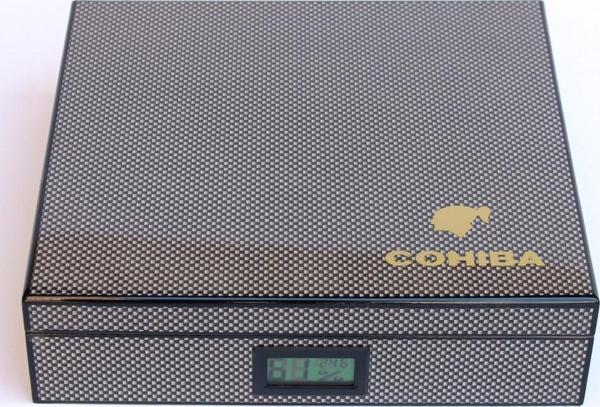 Cohiba Karbon Desenli Humidor Puro Kutusu - Image 1