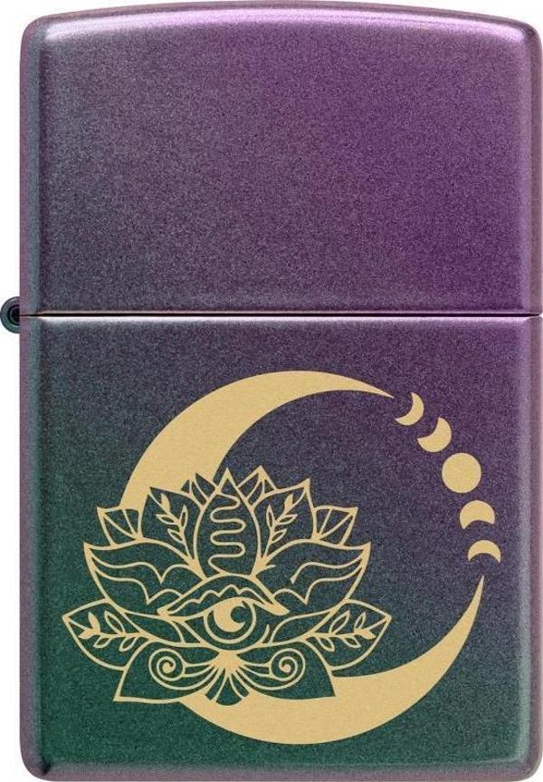 Zippo Çakmak 48587-103660 49146 Lotus Moon Design - Image 1