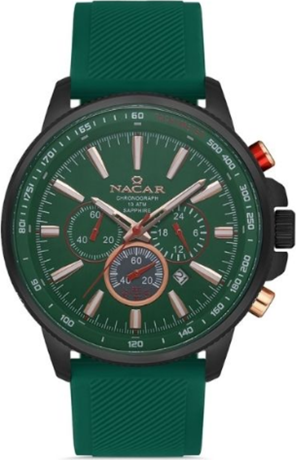 Nacar NC34-290748-BNS6 Silikon Erkek Kol Saati - Image 1