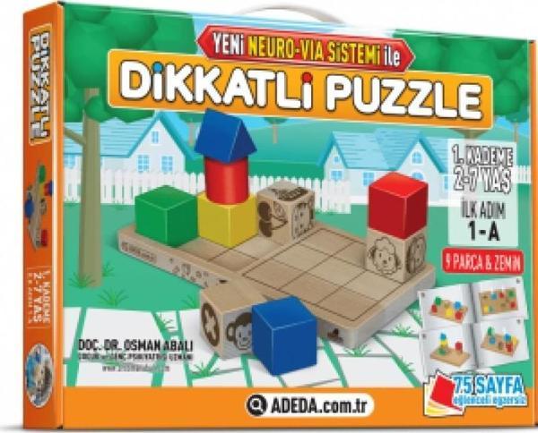 Adeda 3 Boyutlu Dikkatli Puzzle İlk Adım - Image 1