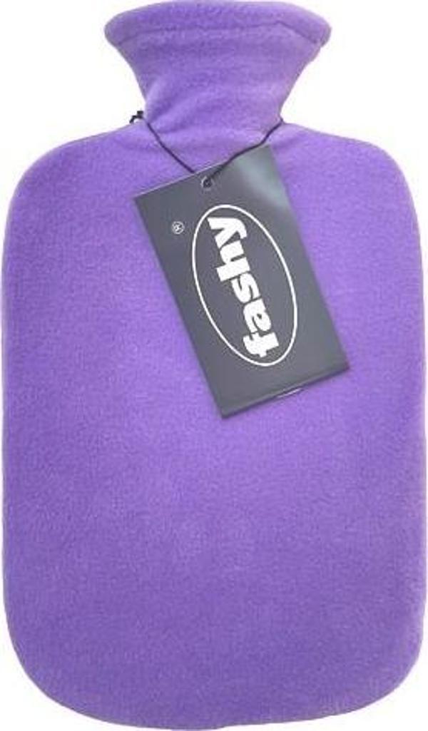 Fashy Lila Polar Kılıflı Sıcak Su Torbası Termofor - Image 1