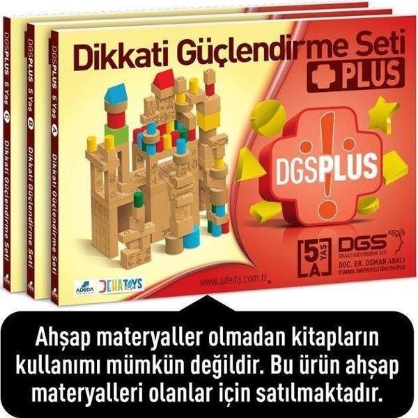 Dikkati Güçlendirme Seti Plus 5 Yaş Kitap - Image 1
